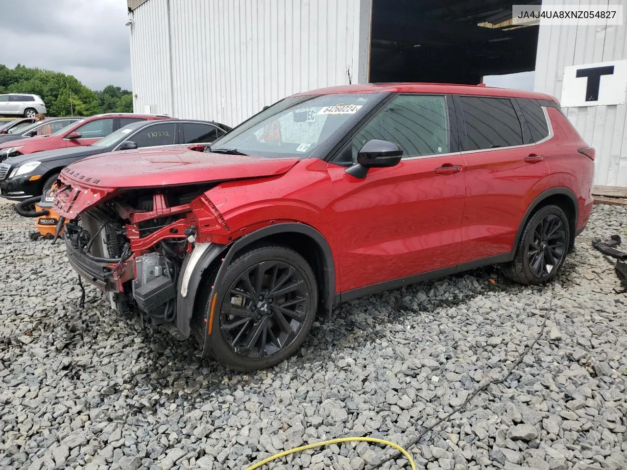 2022 Mitsubishi Outlander Se VIN: JA4J4UA8XNZ054827 Lot: 64260224