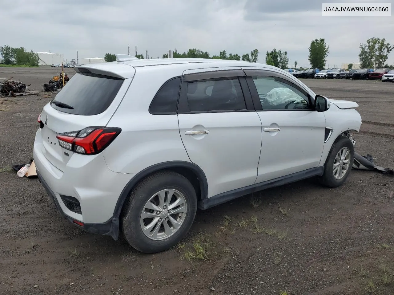 2022 Mitsubishi Rvr Se VIN: JA4AJVAW9NU604660 Lot: 65655604