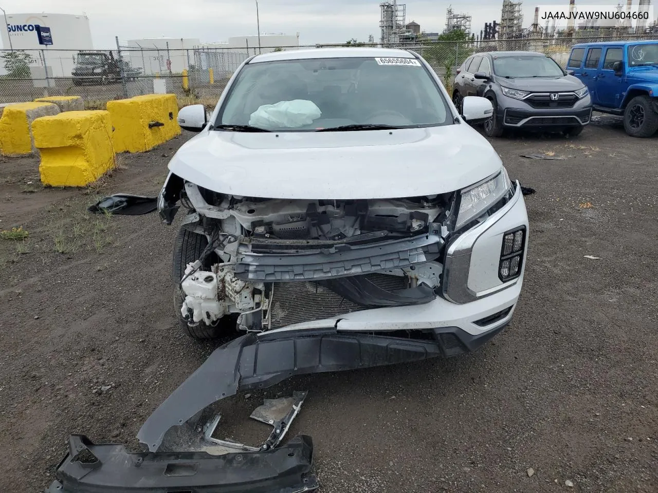 2022 Mitsubishi Rvr Se VIN: JA4AJVAW9NU604660 Lot: 65655604