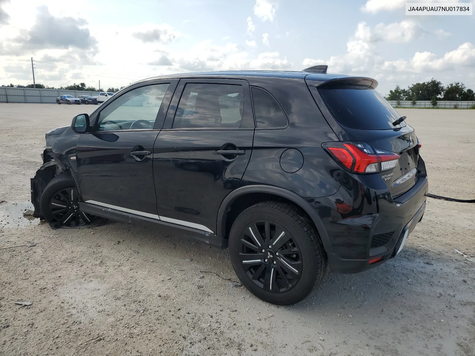 2022 Mitsubishi Outlander Sport Es VIN: JA4APUAU7NU017834 Lot: 66242474