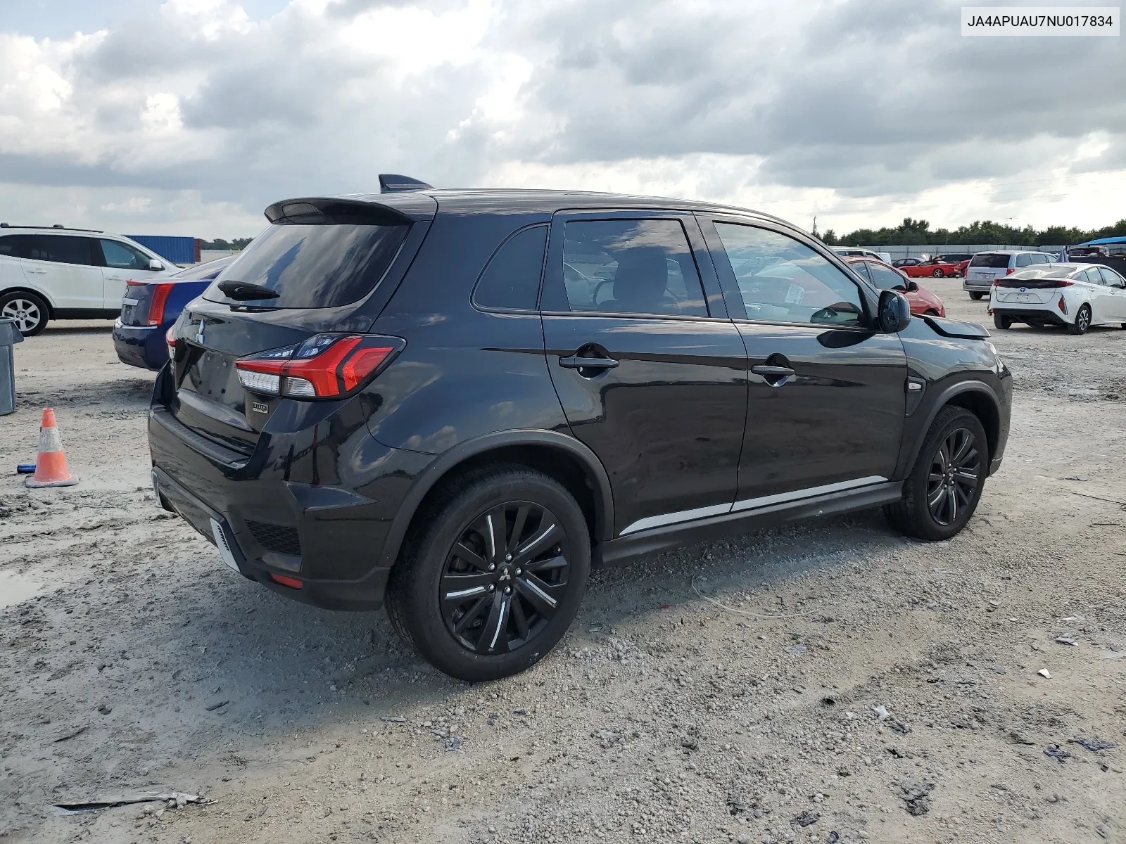 2022 Mitsubishi Outlander Sport Es VIN: JA4APUAU7NU017834 Lot: 66242474