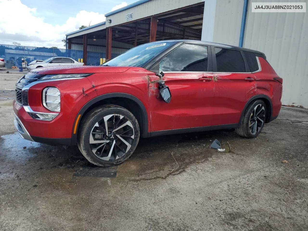 2022 Mitsubishi Outlander Se VIN: JA4J3UA88NZ021053 Lot: 66354064