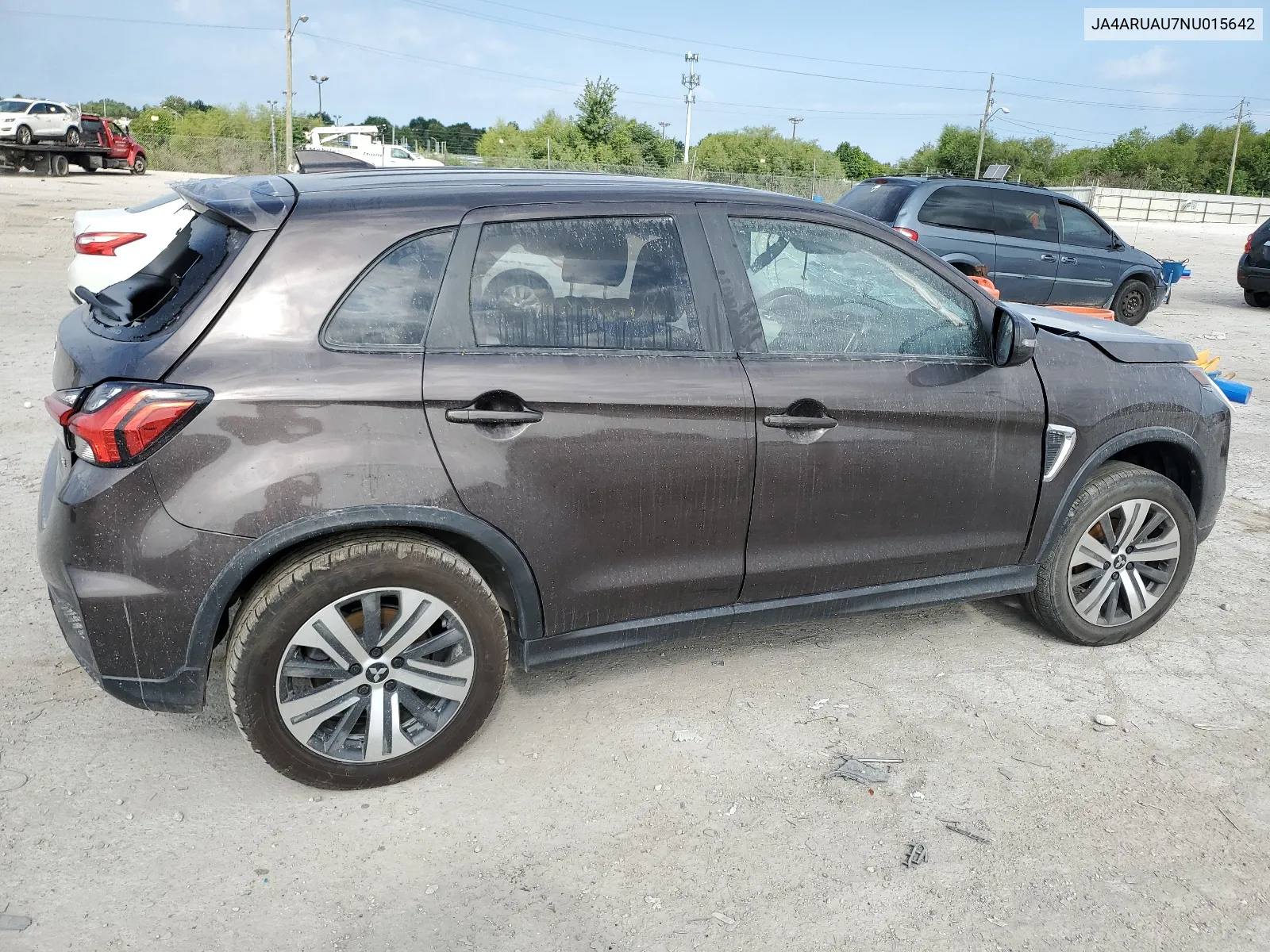 2022 Mitsubishi Outlander Sport Es VIN: JA4ARUAU7NU015642 Lot: 66718544