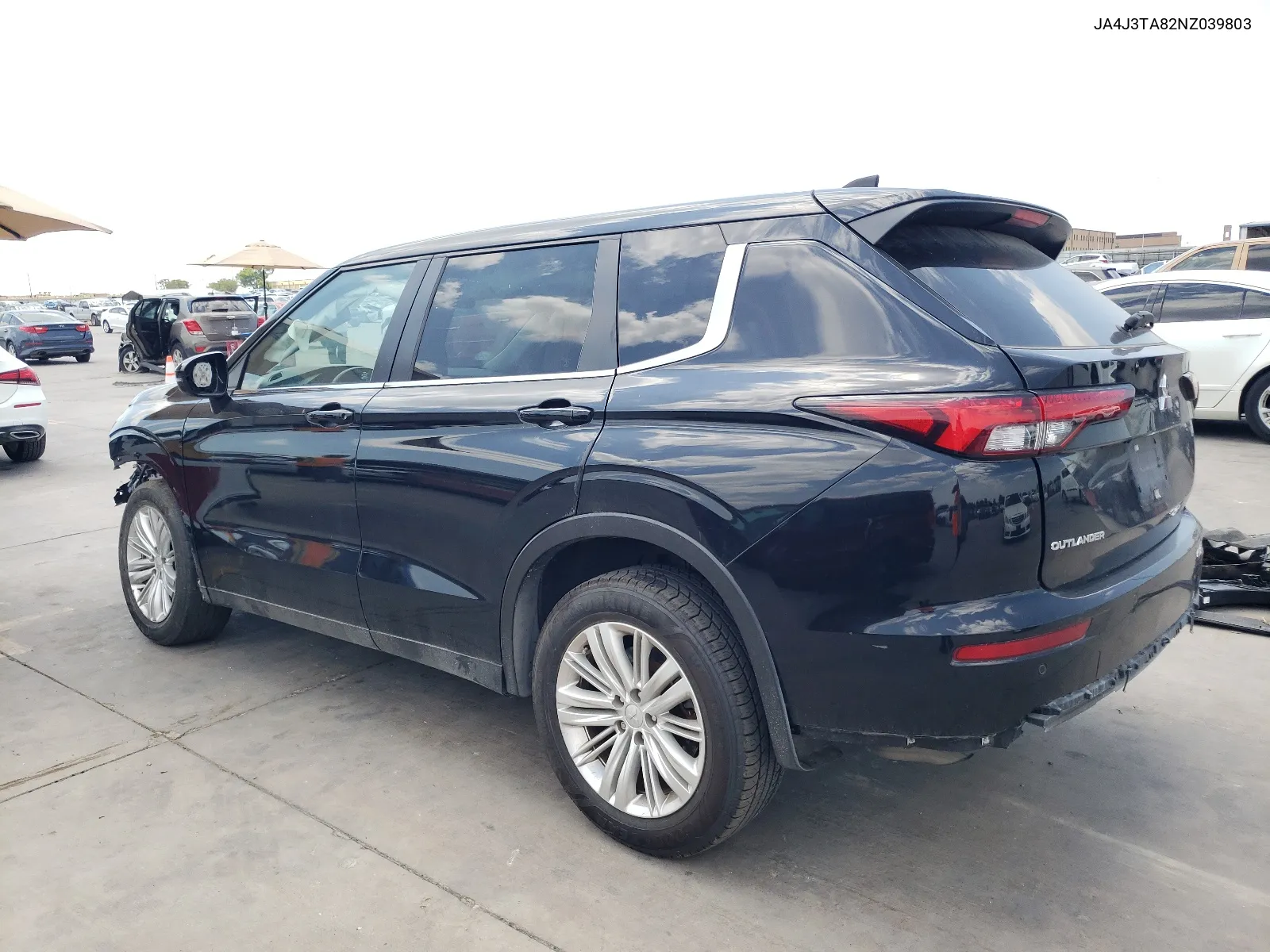 2022 Mitsubishi Outlander Es VIN: JA4J3TA82NZ039803 Lot: 67136694