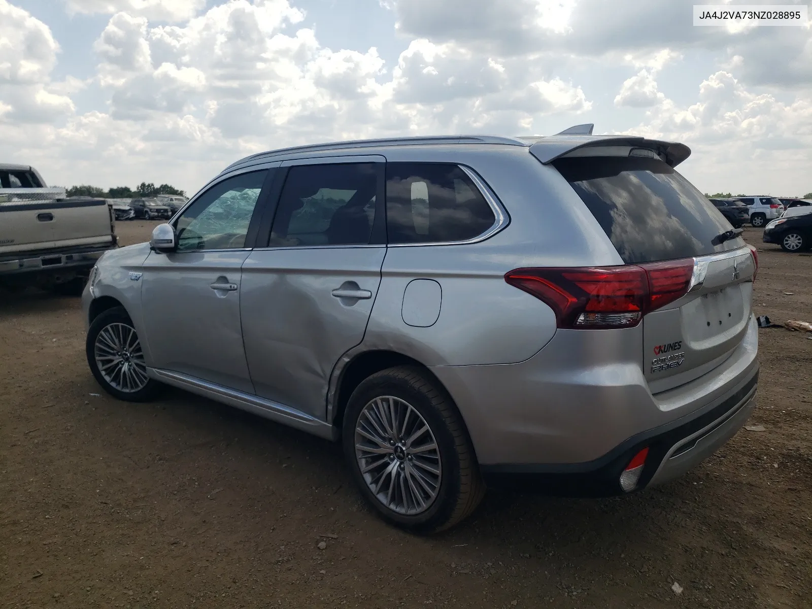 2022 Mitsubishi Outlander Sel VIN: JA4J2VA73NZ028895 Lot: 67258954