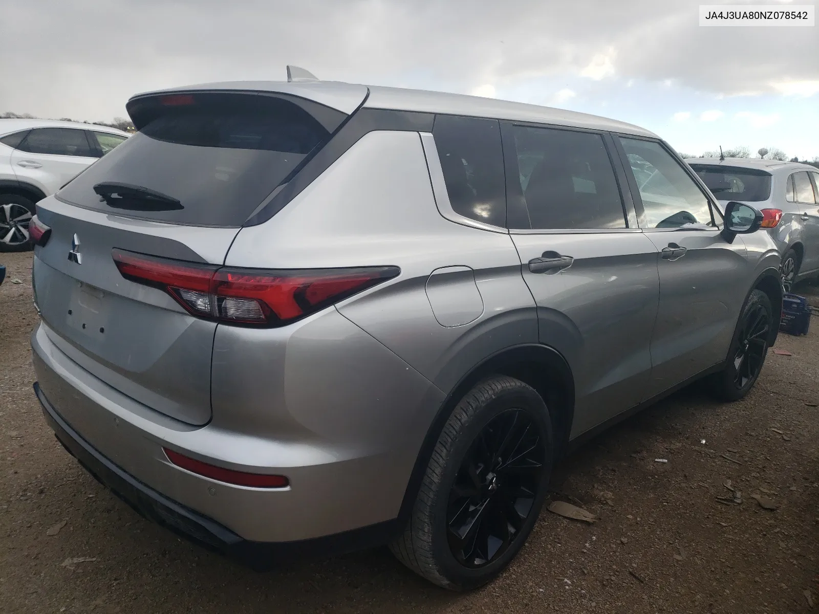 2022 Mitsubishi Outlander Se VIN: JA4J3UA80NZ078542 Lot: 67828644