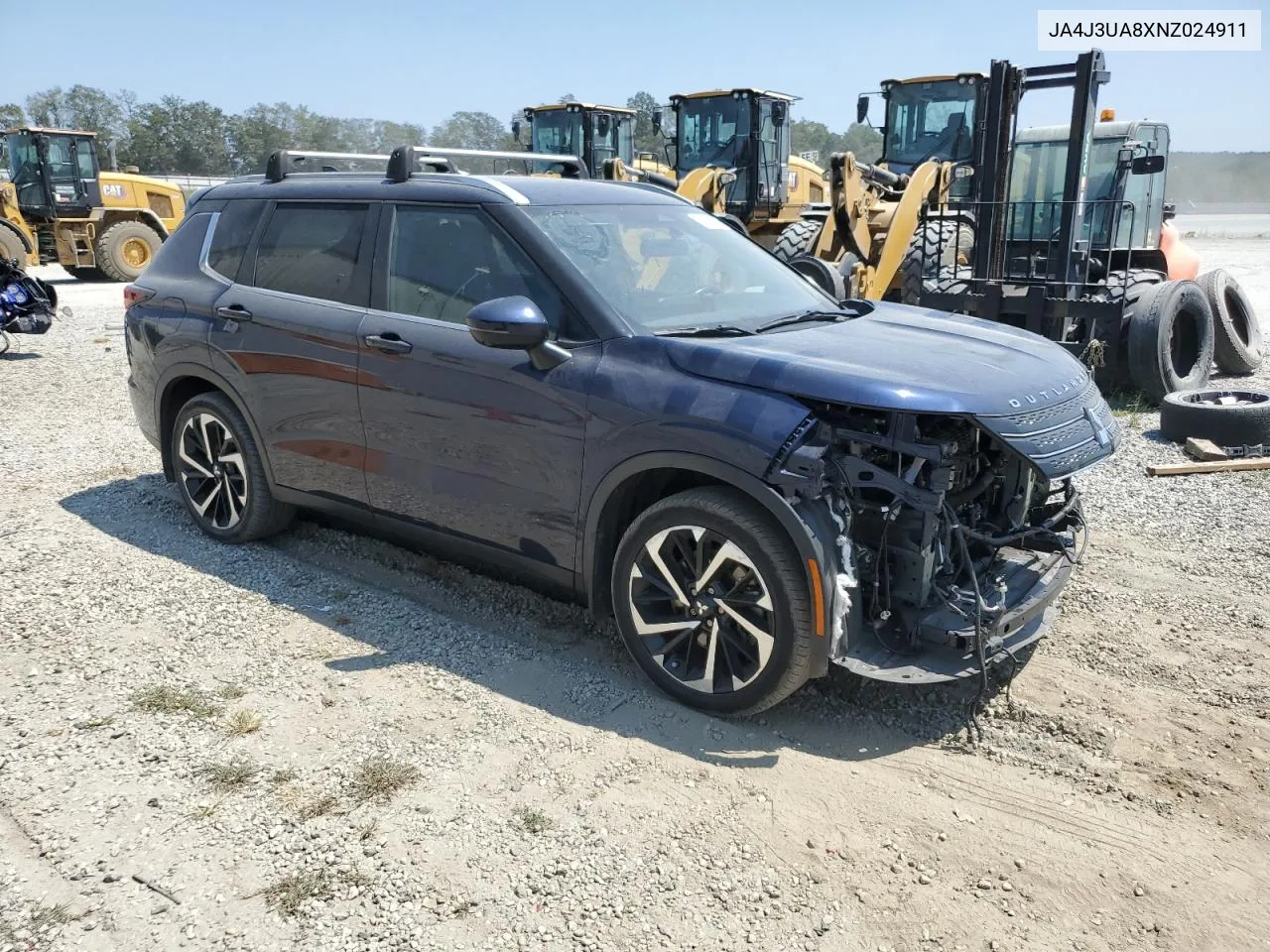 2022 Mitsubishi Outlander Se VIN: JA4J3UA8XNZ024911 Lot: 67833874