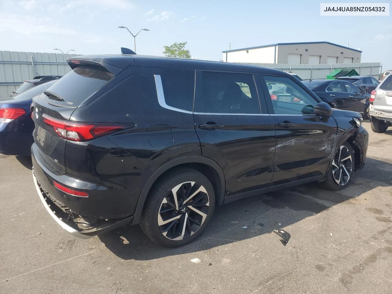 2022 Mitsubishi Outlander Se VIN: JA4J4UA85NZ054332 Lot: 68559084