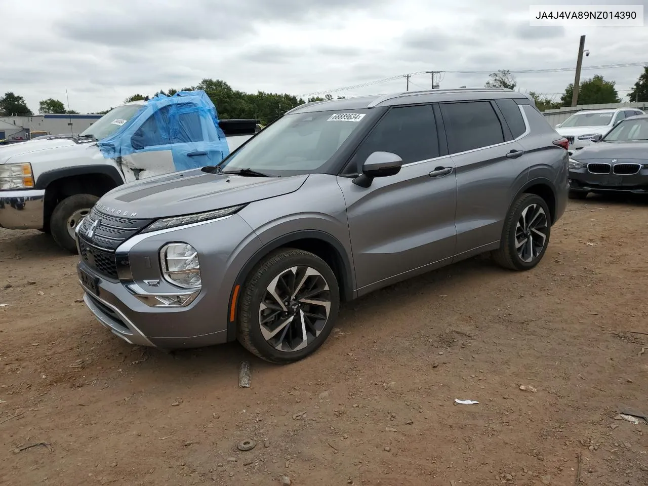 2022 Mitsubishi Outlander Sel VIN: JA4J4VA89NZ014390 Lot: 68889634