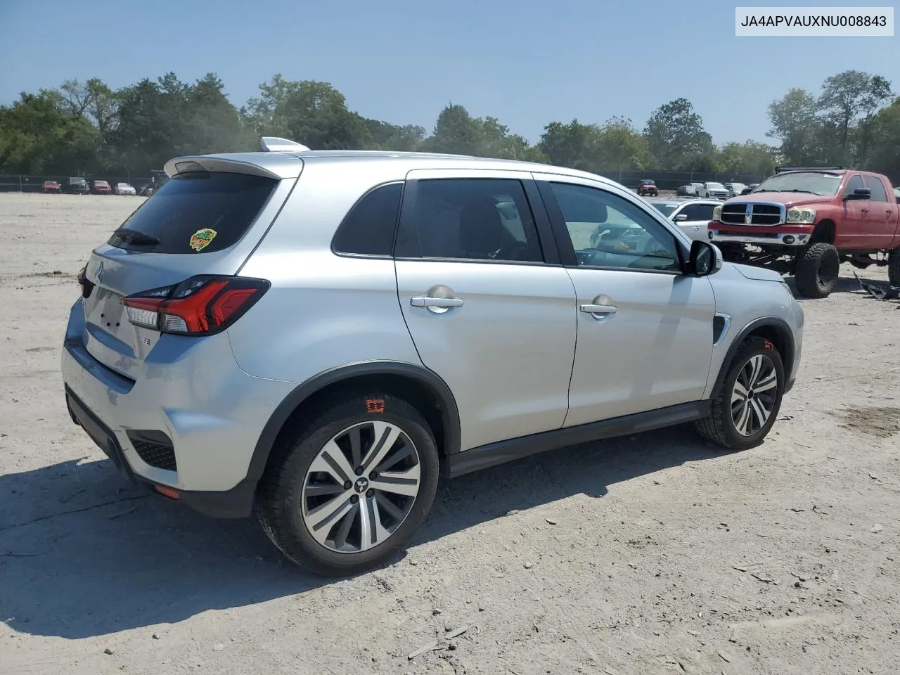 2022 Mitsubishi Outlander Sport Se VIN: JA4APVAUXNU008843 Lot: 69317784