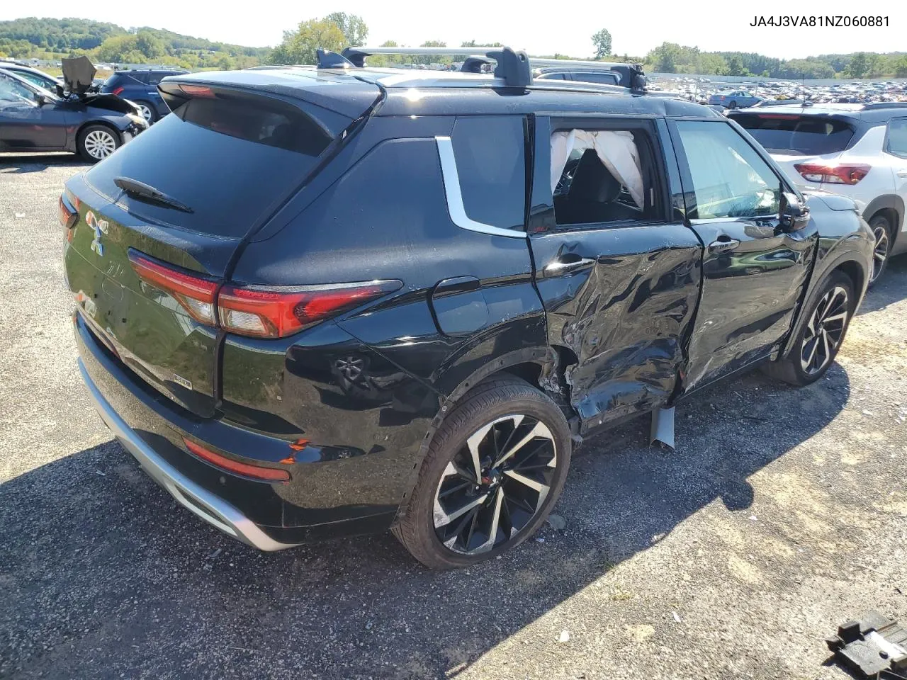 2022 Mitsubishi Outlander Sel VIN: JA4J3VA81NZ060881 Lot: 69986444