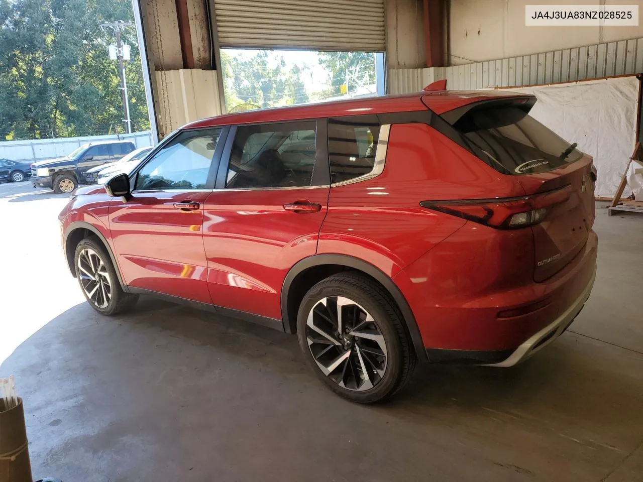 2022 Mitsubishi Outlander Se VIN: JA4J3UA83NZ028525 Lot: 70126274