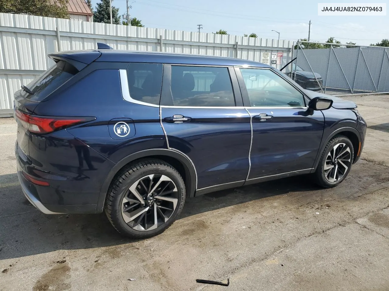 2022 Mitsubishi Outlander Se VIN: JA4J4UA82NZ079463 Lot: 70282244