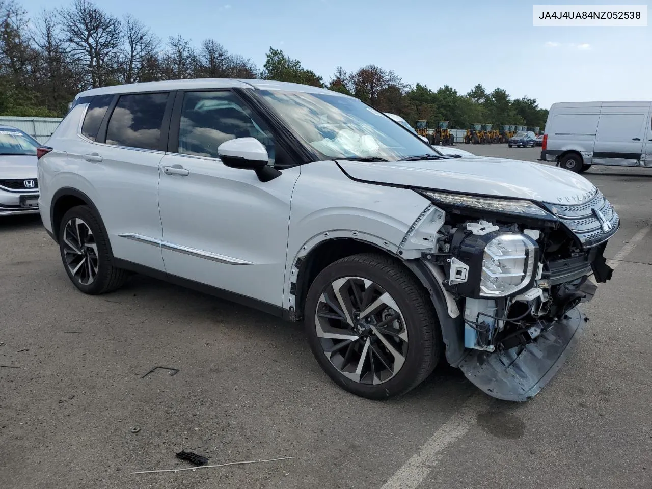 2022 Mitsubishi Outlander Se VIN: JA4J4UA84NZ052538 Lot: 70410504