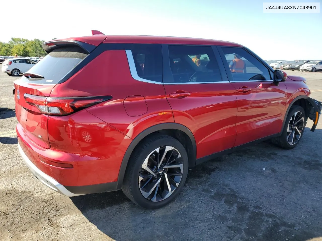 2022 Mitsubishi Outlander Se VIN: JA4J4UA8XNZ048901 Lot: 70449704