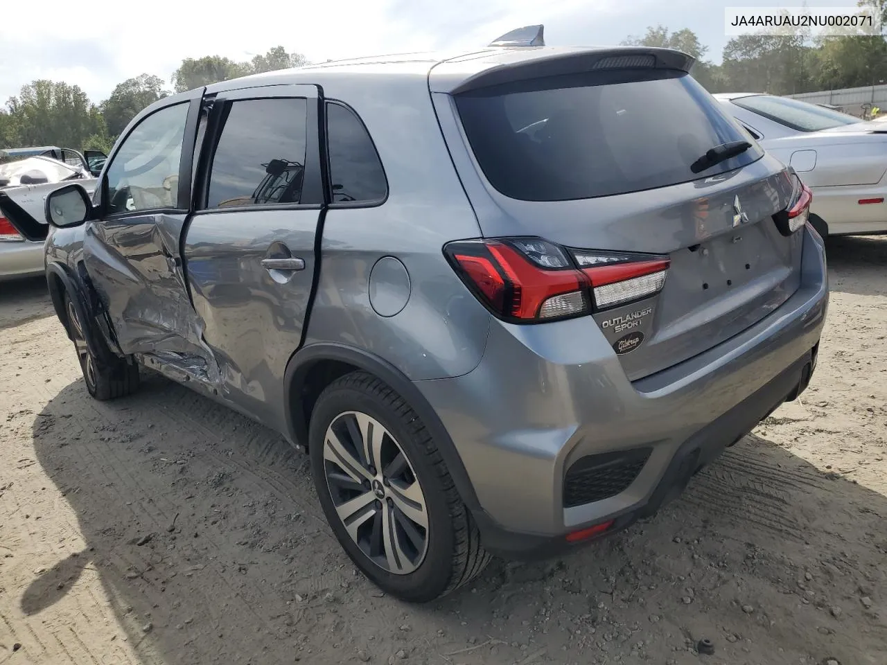 2022 Mitsubishi Outlander Sport Es VIN: JA4ARUAU2NU002071 Lot: 70476464