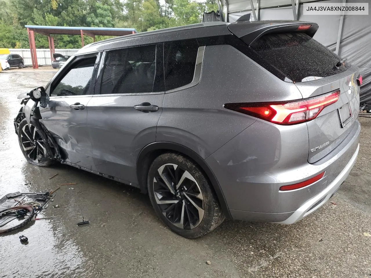 2022 Mitsubishi Outlander Sel VIN: JA4J3VA8XNZ008844 Lot: 70756754