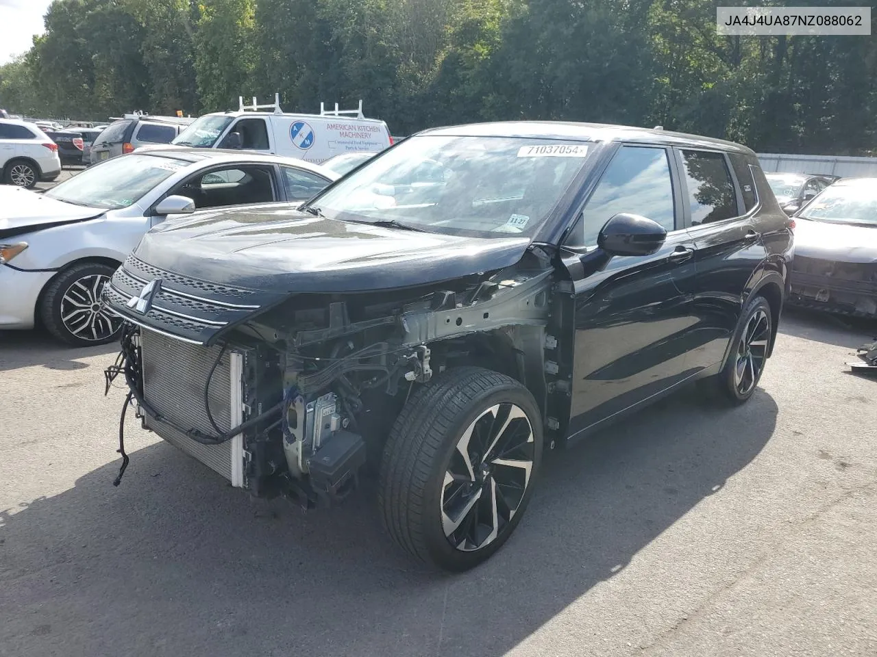 2022 Mitsubishi Outlander Se VIN: JA4J4UA87NZ088062 Lot: 71037054