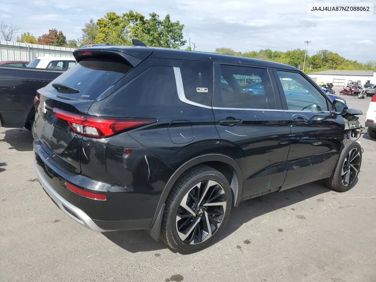 2022 Mitsubishi Outlander Se VIN: JA4J4UA87NZ088062 Lot: 71037054