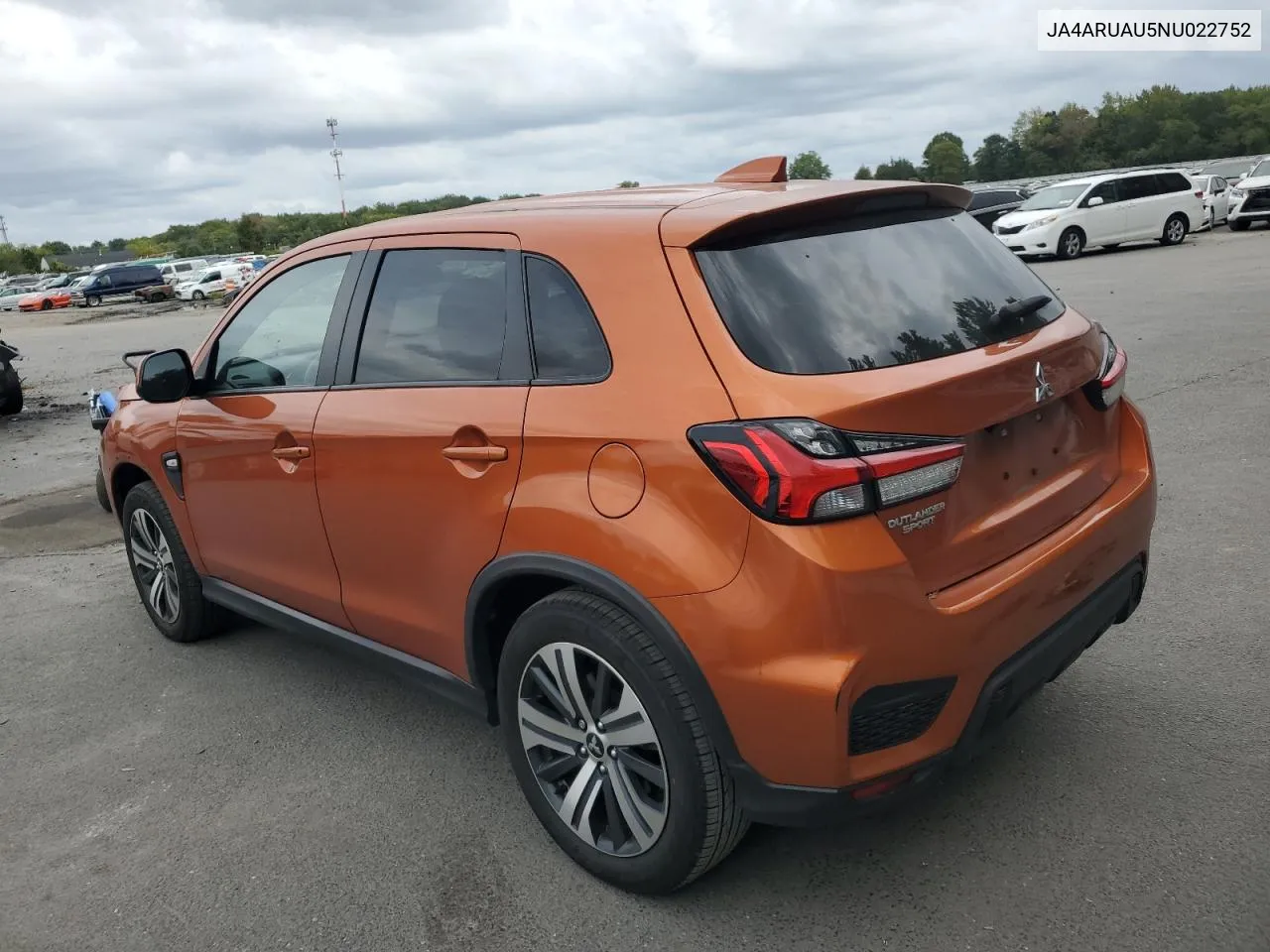 2022 Mitsubishi Outlander Sport Es VIN: JA4ARUAU5NU022752 Lot: 71110794