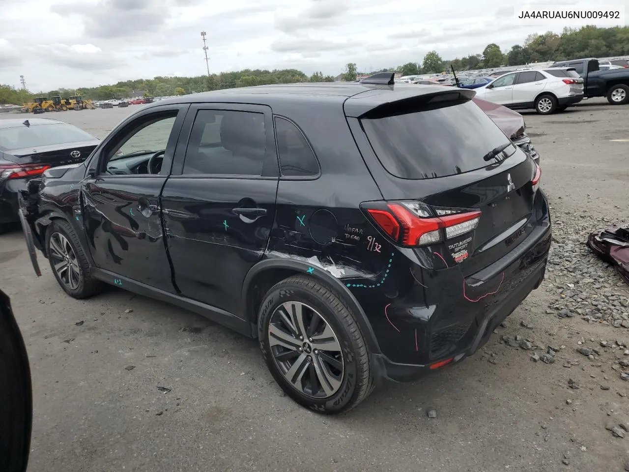 JA4ARUAU6NU009492 2022 Mitsubishi Outlander Sport Es