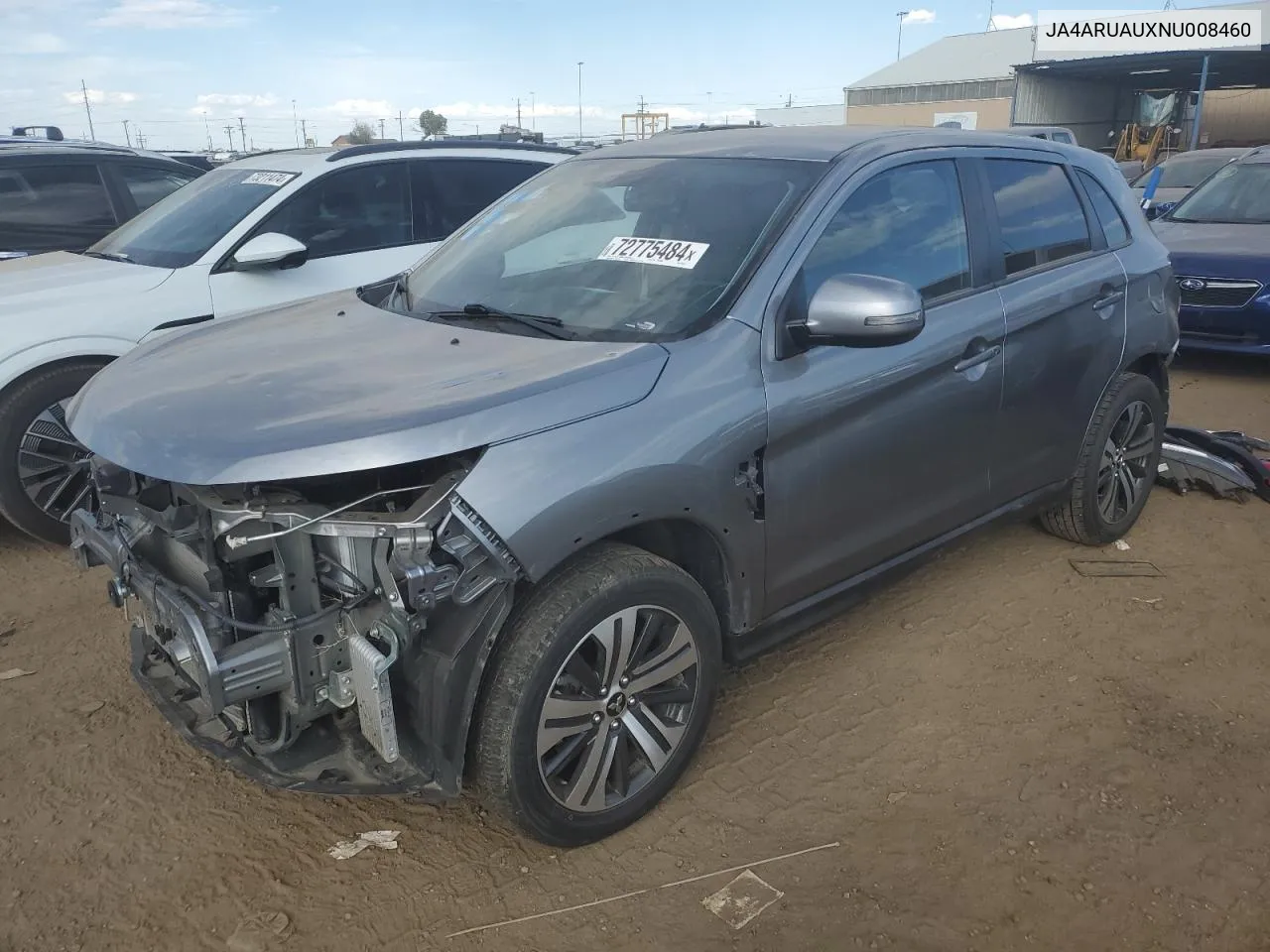 2022 Mitsubishi Outlander Sport Es VIN: JA4ARUAUXNU008460 Lot: 72775484