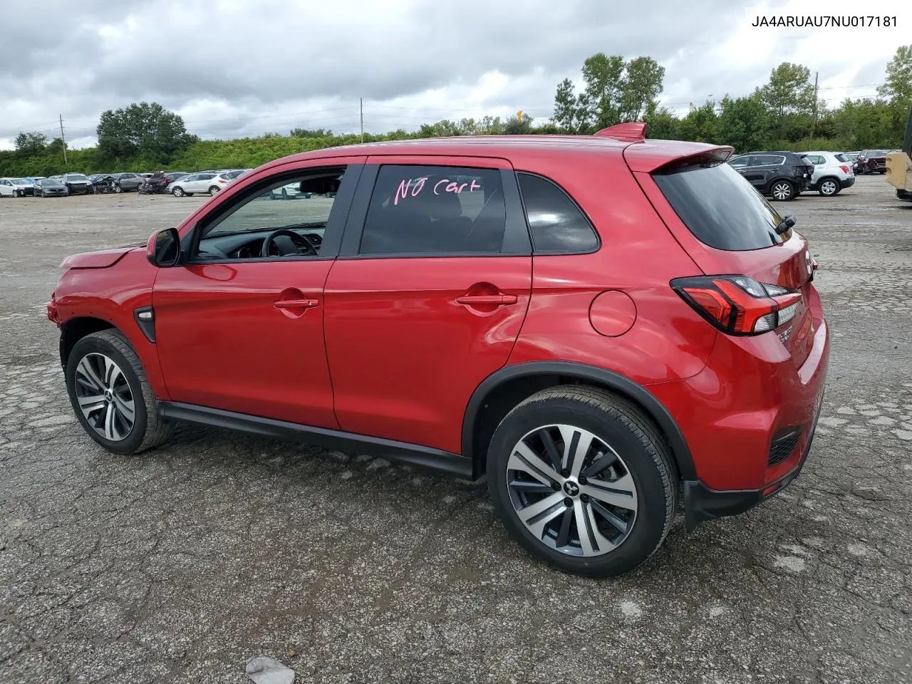 2022 Mitsubishi Outlander Sport Es VIN: JA4ARUAU7NU017181 Lot: 72996164