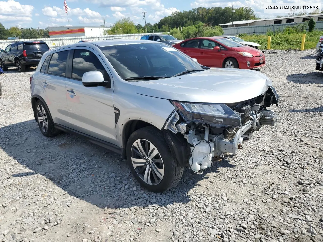 2022 Mitsubishi Outlander Sport Es VIN: JA4ARUAU3NU013533 Lot: 73037004