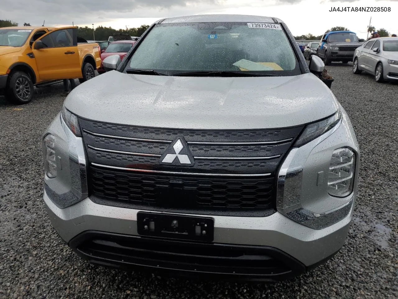 2022 Mitsubishi Outlander Es VIN: JA4J4TA84NZ028508 Lot: 73973424