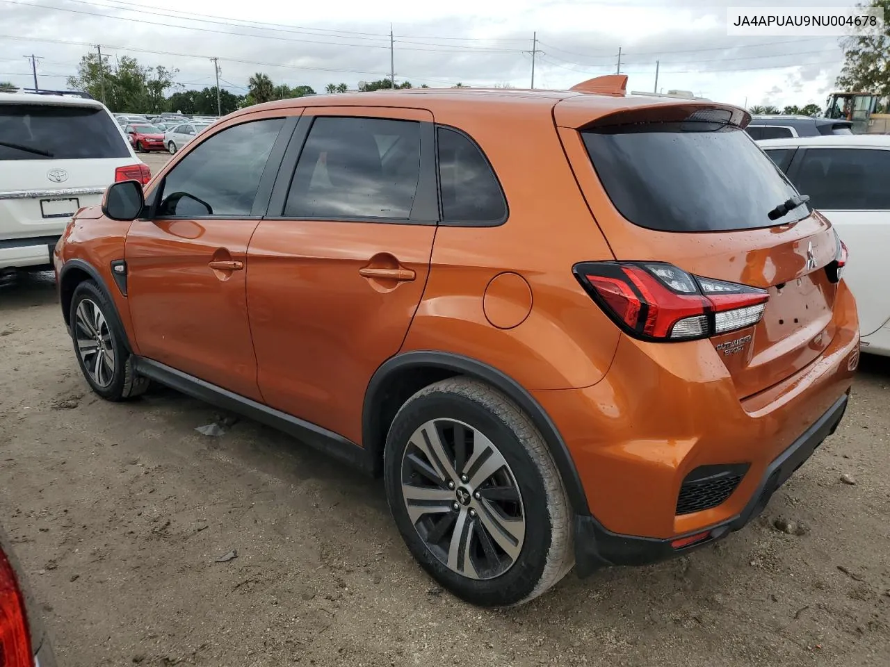 2022 Mitsubishi Outlander Sport Es VIN: JA4APUAU9NU004678 Lot: 74083624