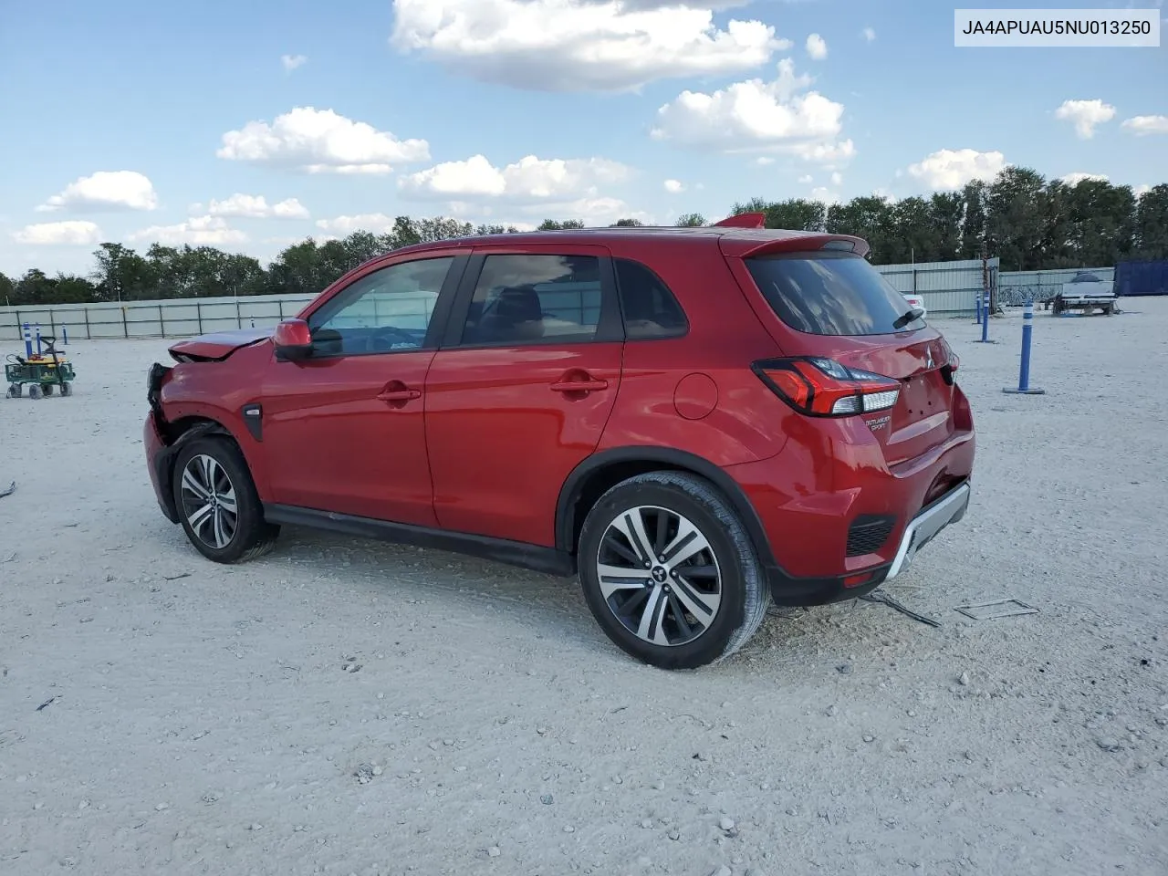 2022 Mitsubishi Outlander Sport Es VIN: JA4APUAU5NU013250 Lot: 74545994