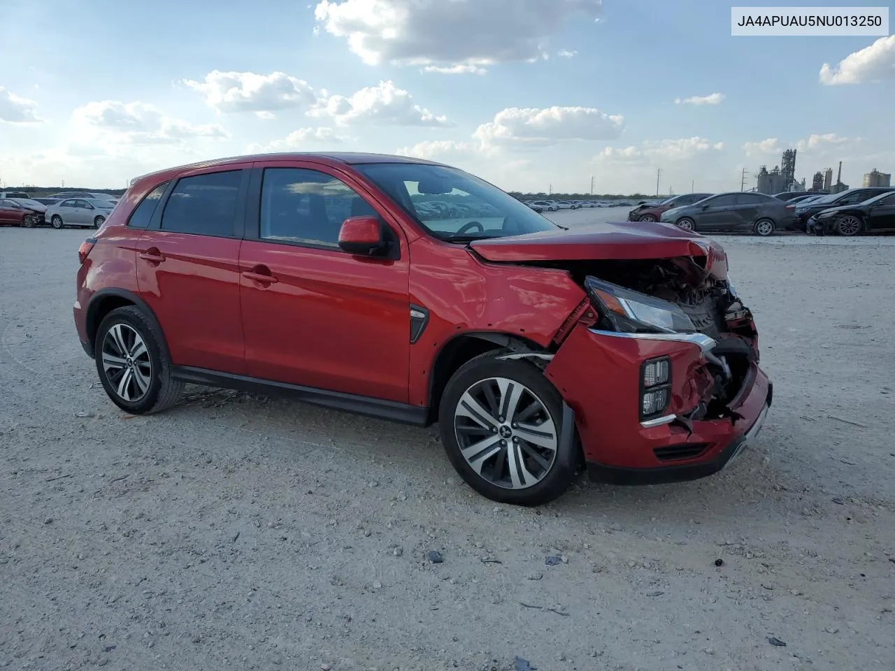 2022 Mitsubishi Outlander Sport Es VIN: JA4APUAU5NU013250 Lot: 74545994