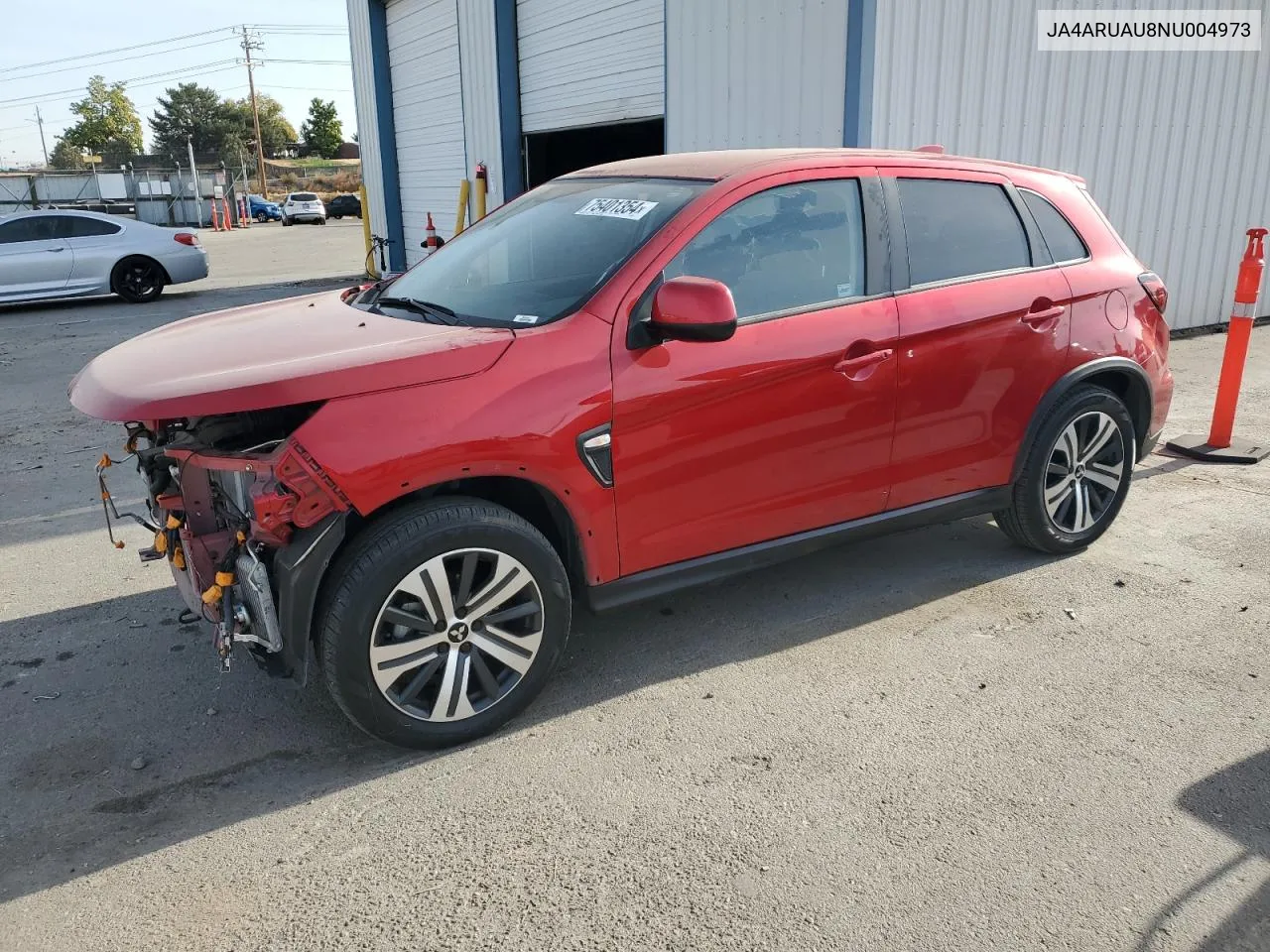 2022 Mitsubishi Outlander Sport Es VIN: JA4ARUAU8NU004973 Lot: 75401354