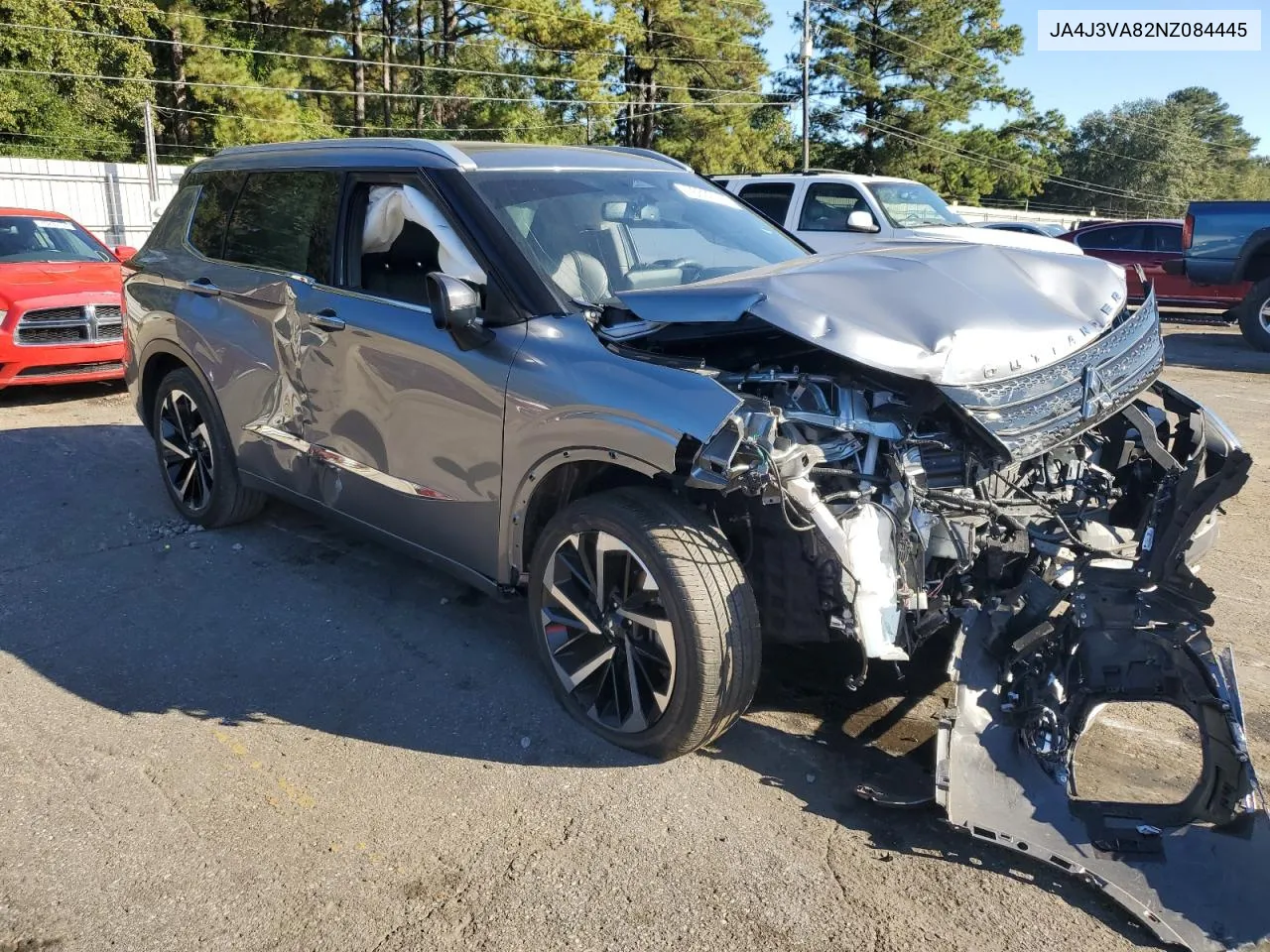 2022 Mitsubishi Outlander Sel VIN: JA4J3VA82NZ084445 Lot: 76302744