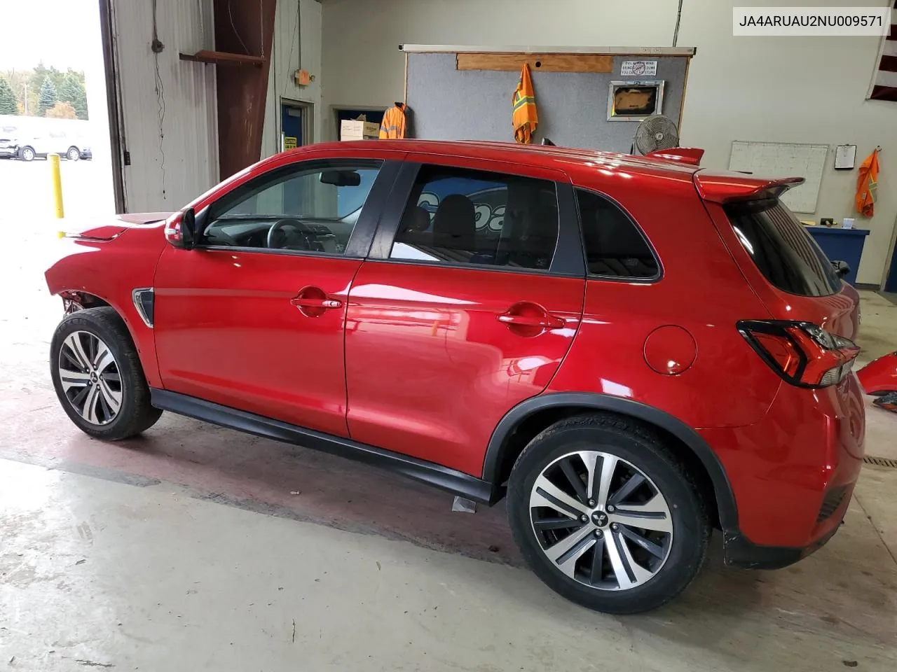 2022 Mitsubishi Outlander Sport Es VIN: JA4ARUAU2NU009571 Lot: 76816374