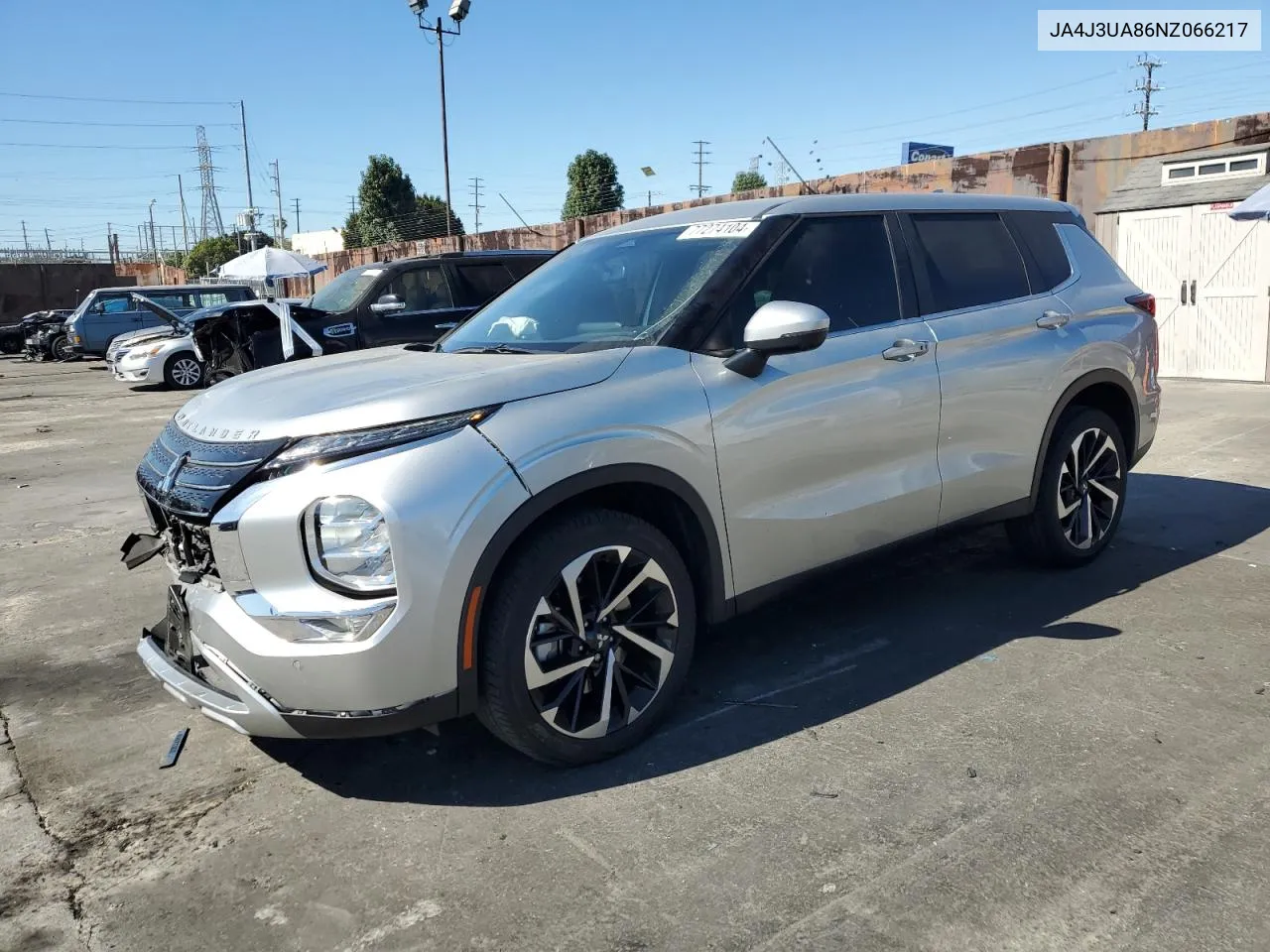 2022 Mitsubishi Outlander Se VIN: JA4J3UA86NZ066217 Lot: 77274104