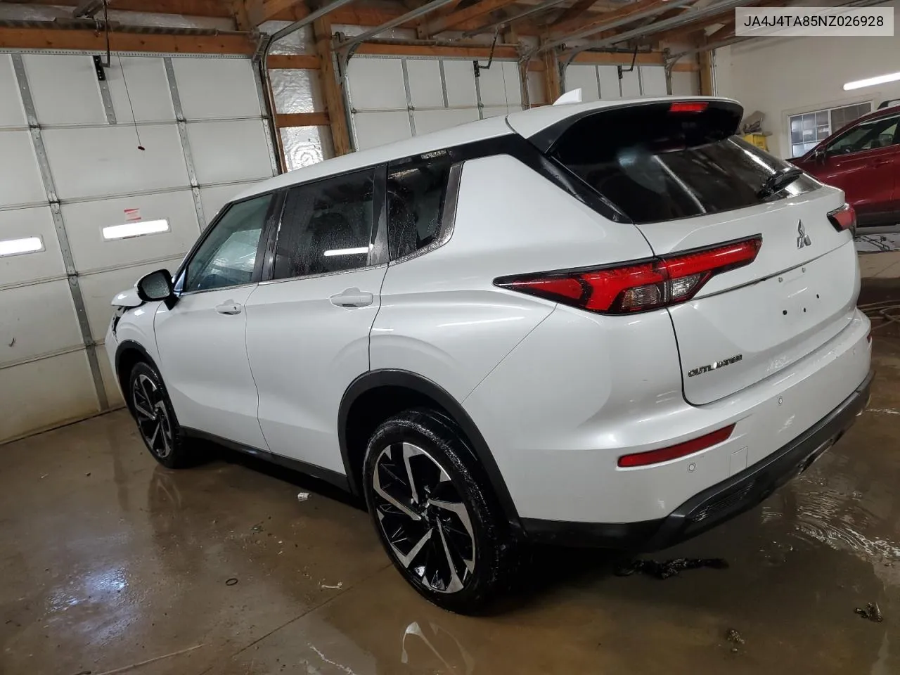 2022 Mitsubishi Outlander Es VIN: JA4J4TA85NZ026928 Lot: 77801414