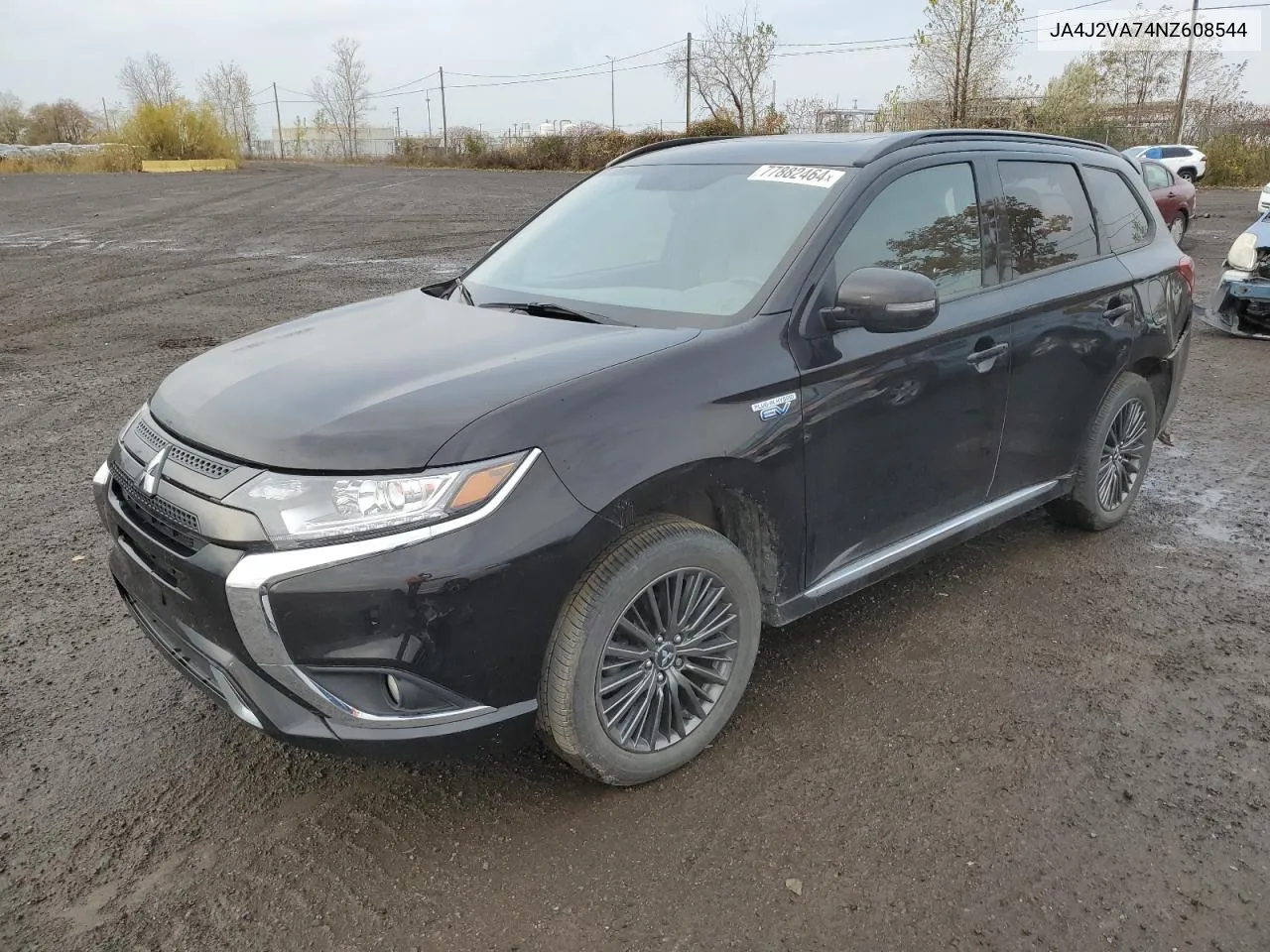 2022 Mitsubishi Outlander Sel VIN: JA4J2VA74NZ608544 Lot: 77882464