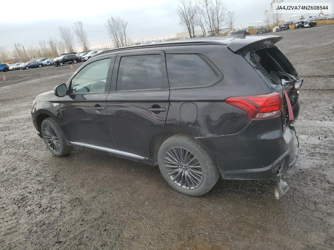 2022 Mitsubishi Outlander Sel VIN: JA4J2VA74NZ608544 Lot: 77882464