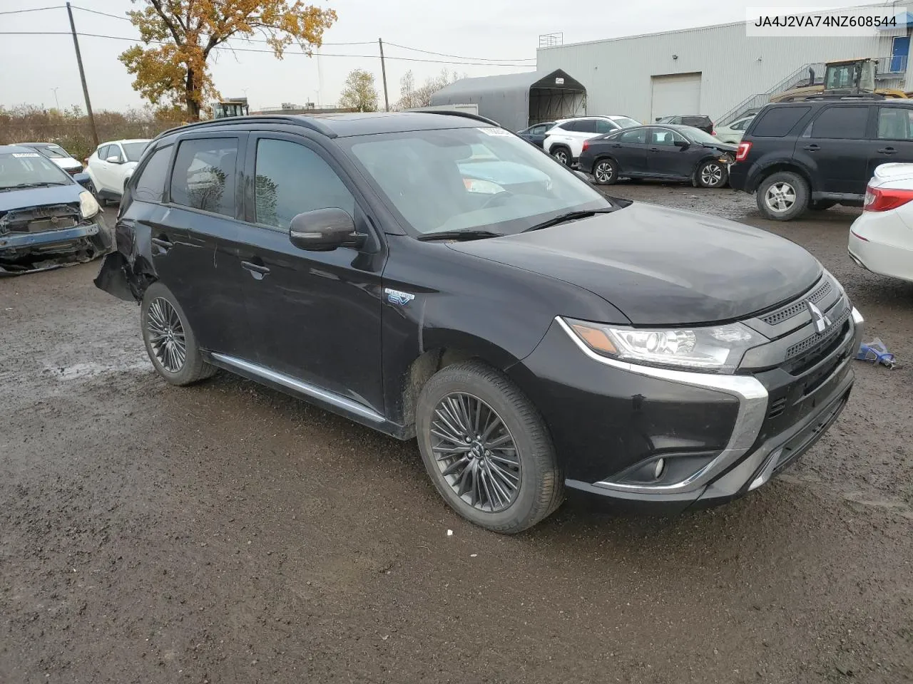 2022 Mitsubishi Outlander Sel VIN: JA4J2VA74NZ608544 Lot: 77882464