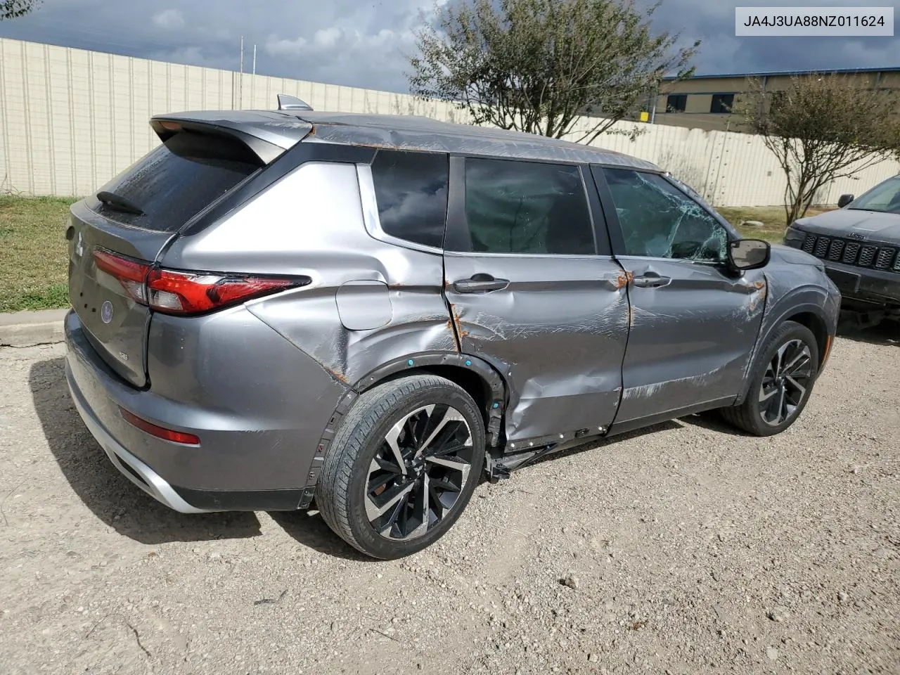 2022 Mitsubishi Outlander Se VIN: JA4J3UA88NZ011624 Lot: 78438004