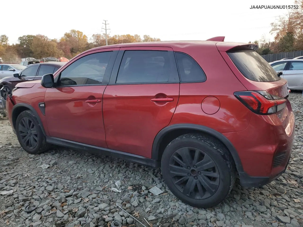 2022 Mitsubishi Outlander Sport Es VIN: JA4APUAU6NU015752 Lot: 79028364