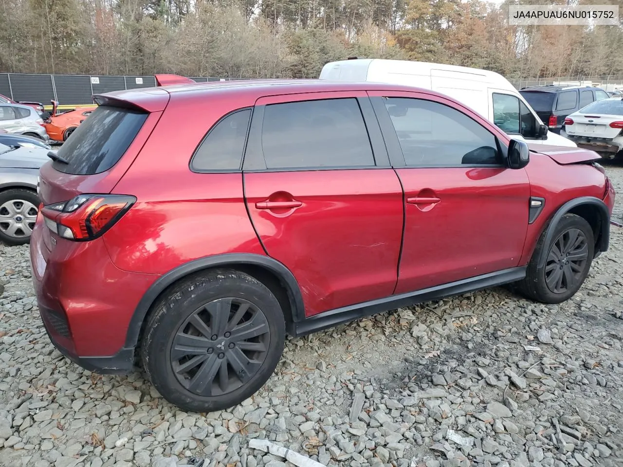 2022 Mitsubishi Outlander Sport Es VIN: JA4APUAU6NU015752 Lot: 79028364