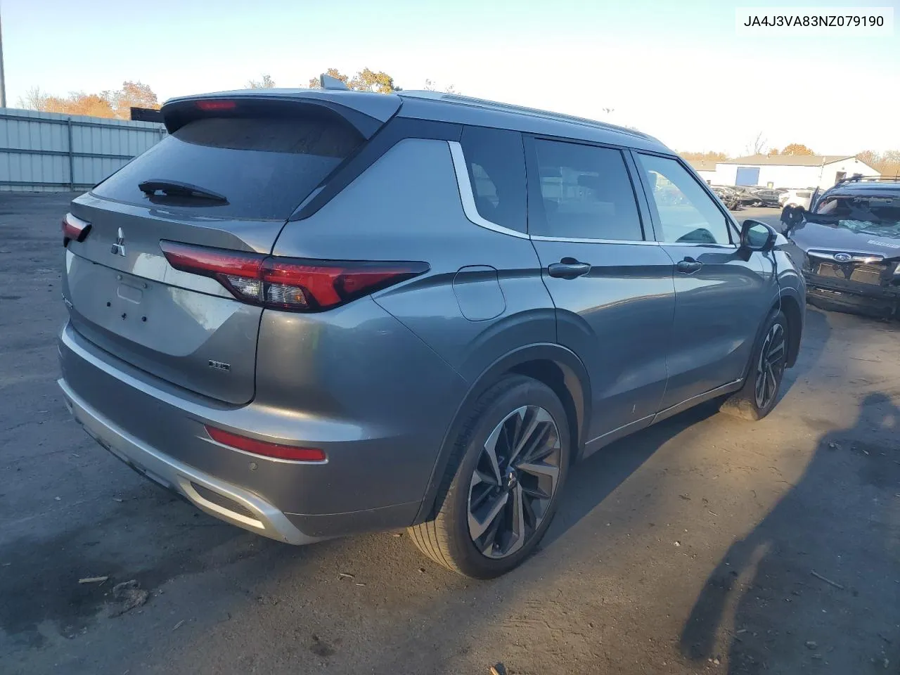 2022 Mitsubishi Outlander Sel VIN: JA4J3VA83NZ079190 Lot: 79175704