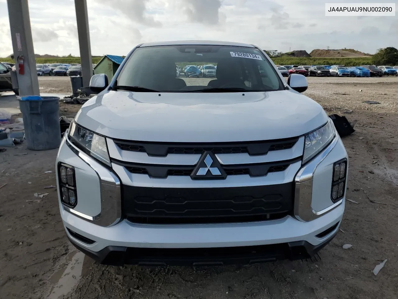 2022 Mitsubishi Outlander Sport Es VIN: JA4APUAU9NU002090 Lot: 79280134