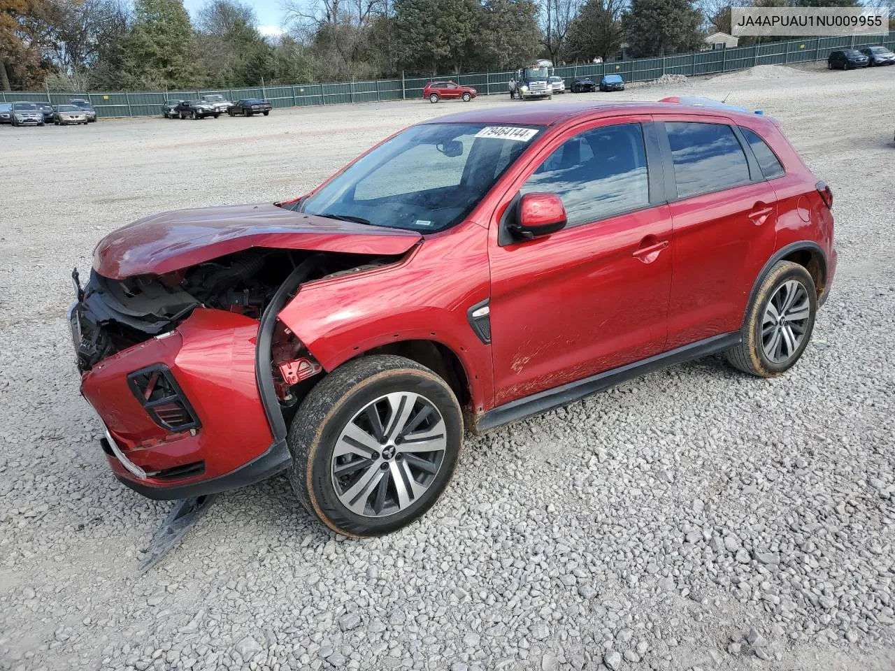 2022 Mitsubishi Outlander Sport Es VIN: JA4APUAU1NU009955 Lot: 79464144