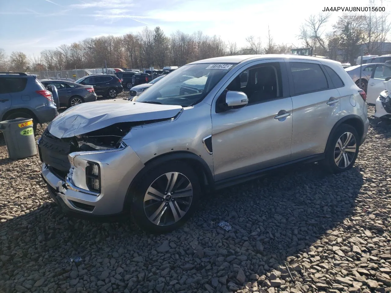 2022 Mitsubishi Outlander Sport Se VIN: JA4APVAU8NU015600 Lot: 81157544