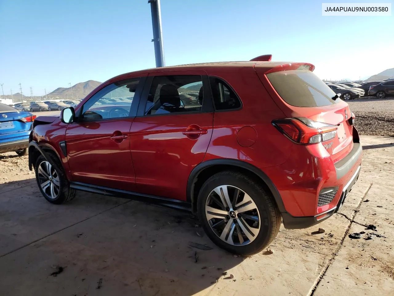 2022 Mitsubishi Outlander Sport Es VIN: JA4APUAU9NU003580 Lot: 81769414