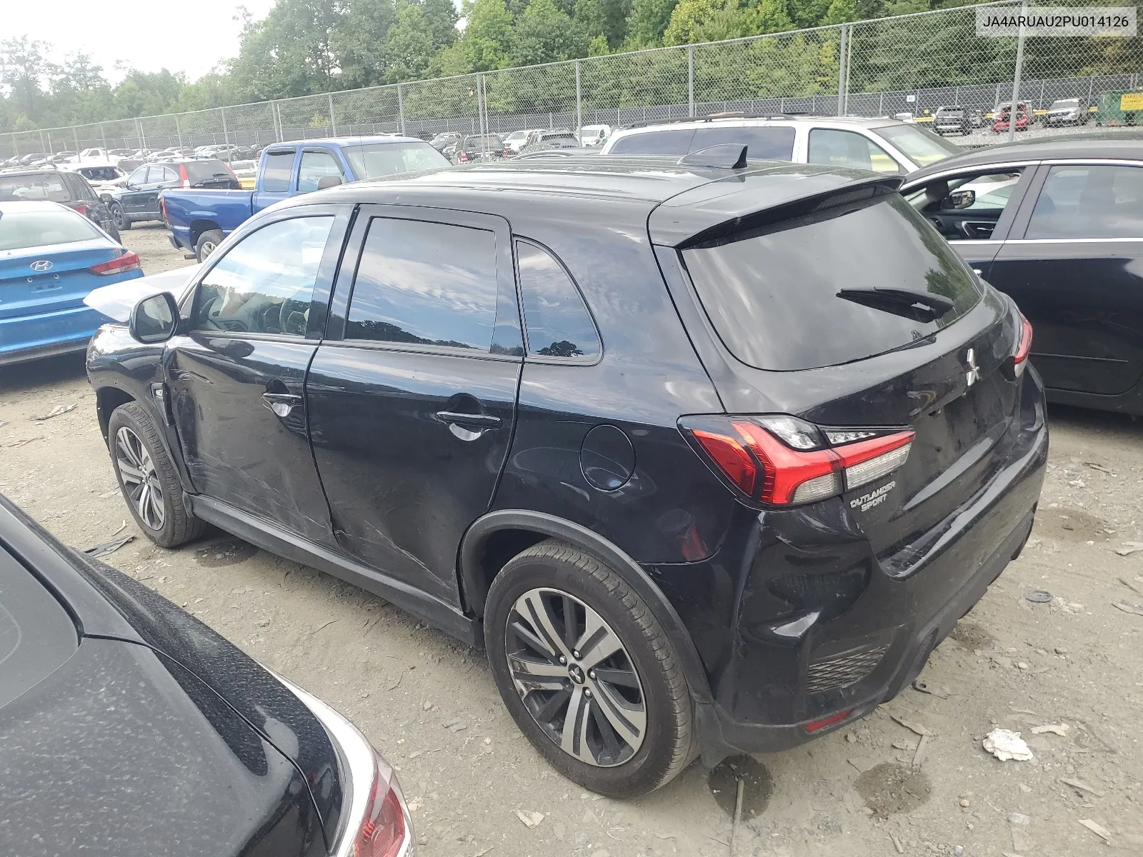 JA4ARUAU2PU014126 2023 Mitsubishi Outlander Sport S/Se