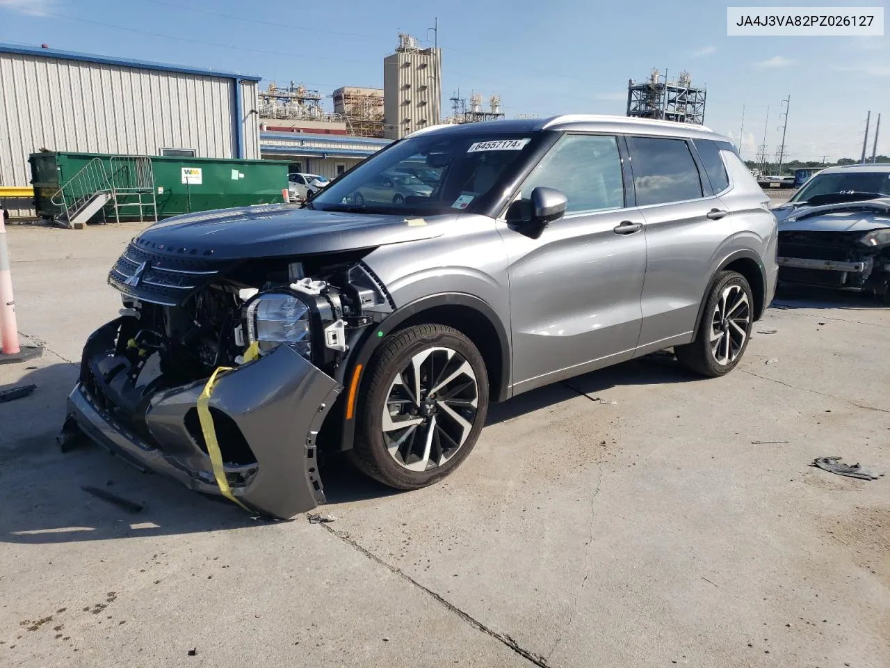 2023 Mitsubishi Outlander Sel VIN: JA4J3VA82PZ026127 Lot: 64557174